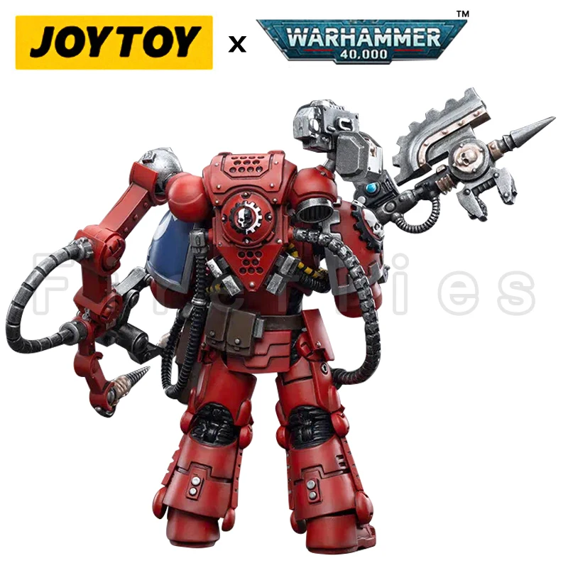 1/18 JOYTOY Action Figure 40K Primaris Techmarine Brother Tybestis Anime Model Toy