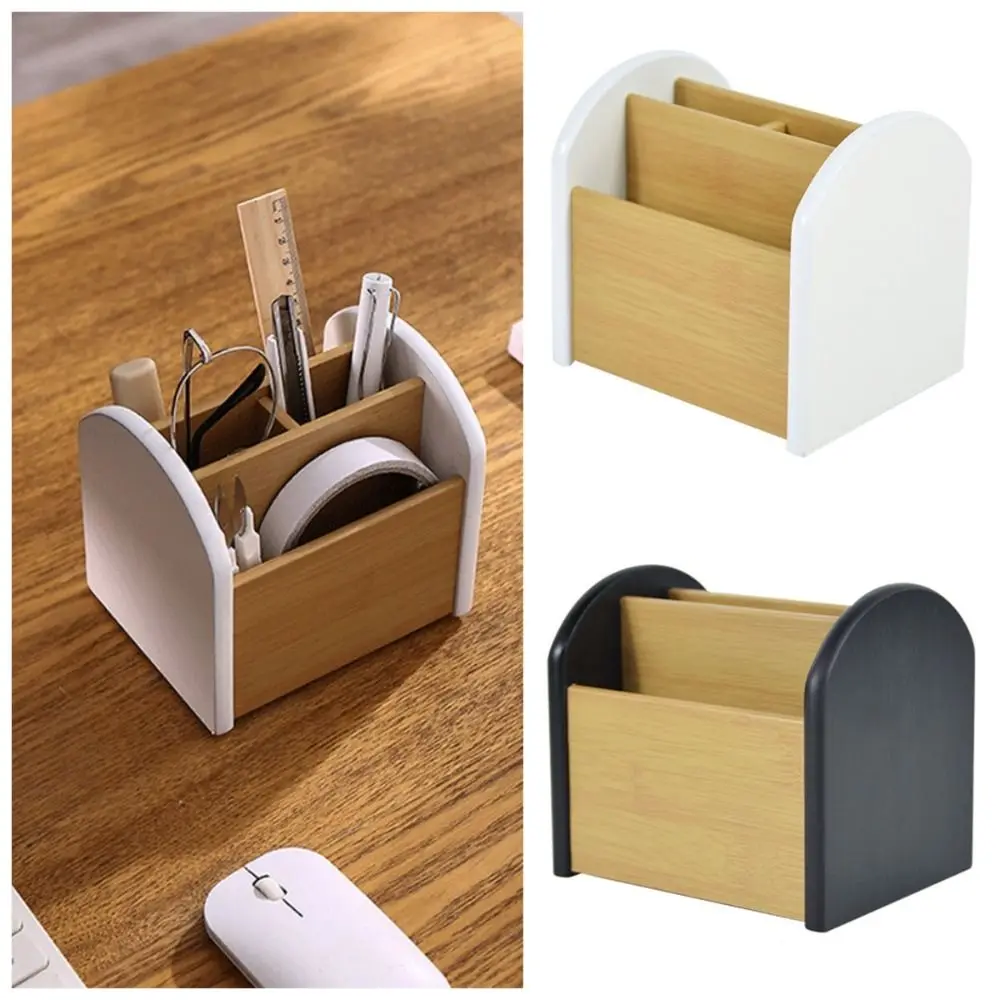 

Вращающийся на 360 градусов многофункциональный держатель для ручек, экономия места, ведро для хранения косметики, простая стойка для хранения беспорядков