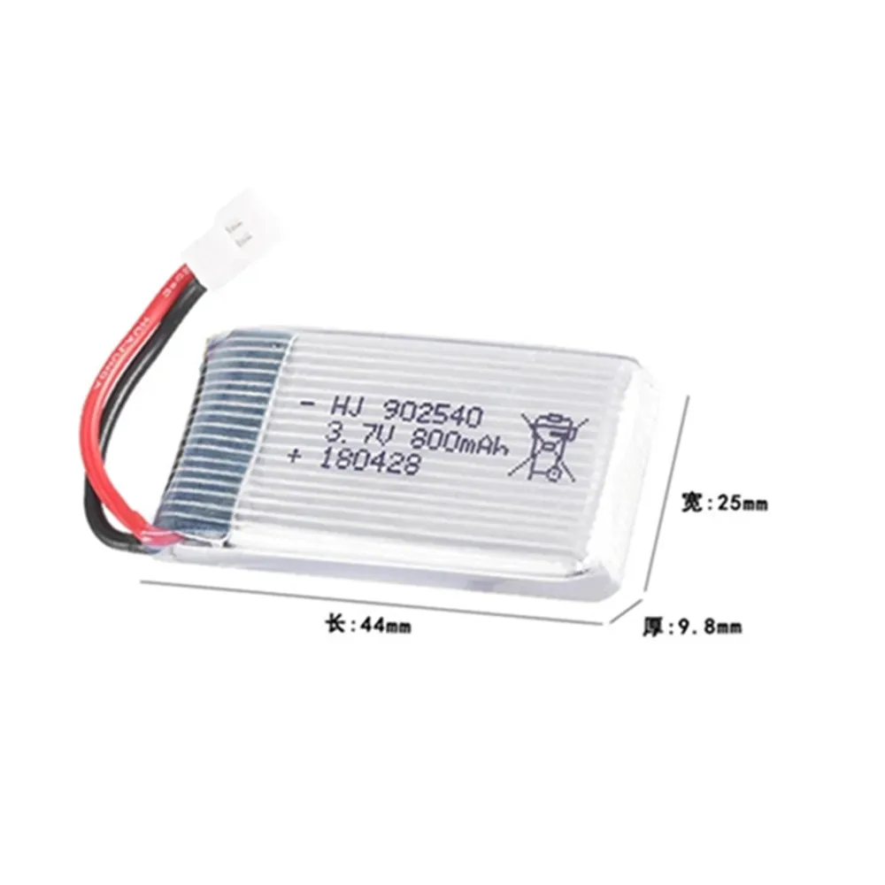 H31 Battery 3.7V 800mAh 902540 Lipo Battery And Charger For H107 H31 KY101 E33C E33 RC Drone Helicopter Spare Parts 3.7V Battery