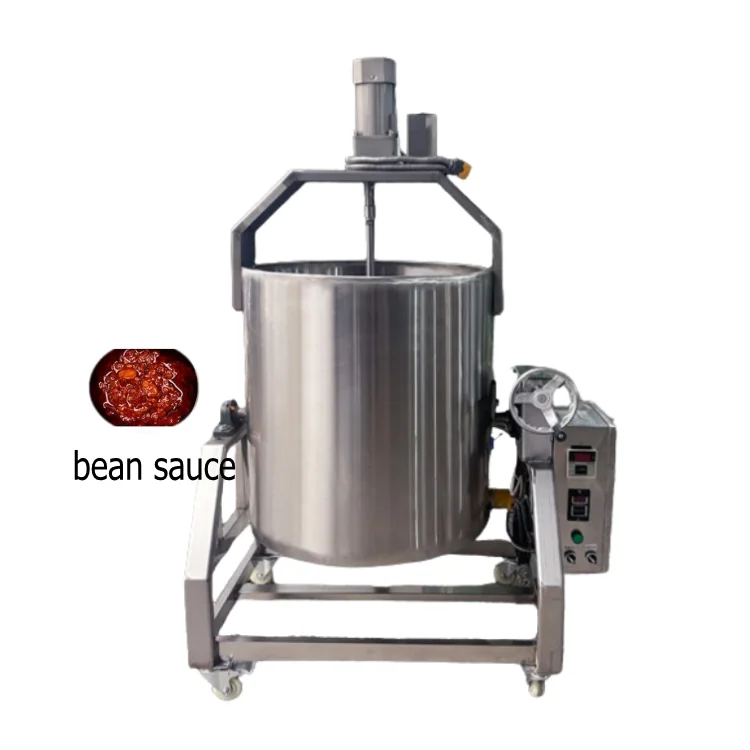 

«Кастрюля большой емкости из нержавеющей стали с миксером Кастрюля для приготовления карамельного соуса с мешалкой»