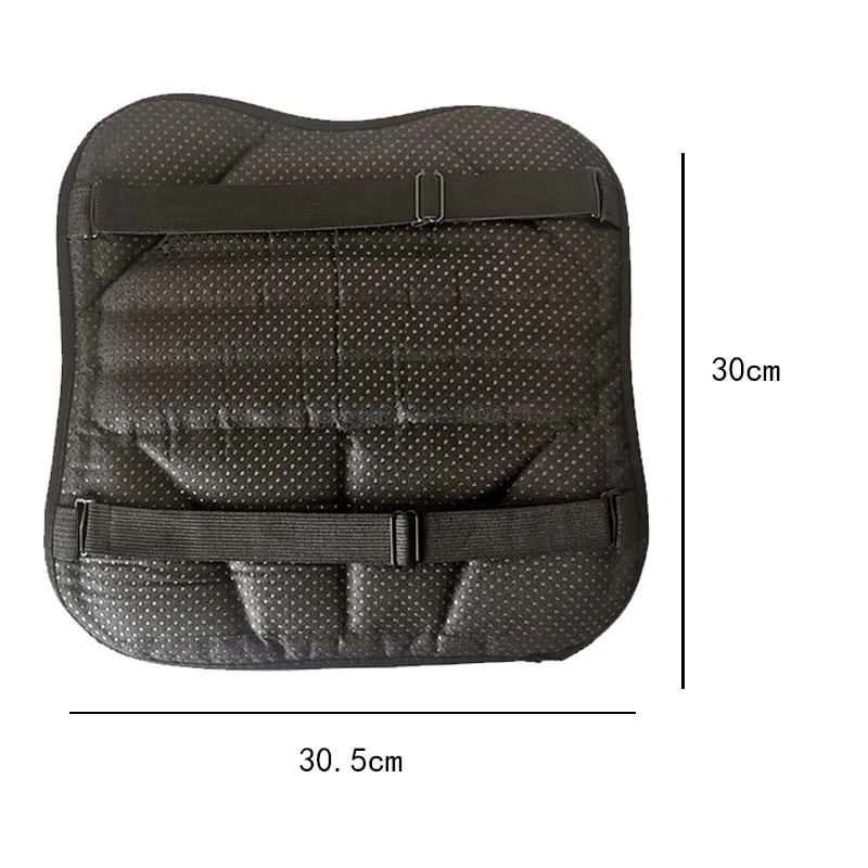 Motorcycle Seat Cover Front/Rear Gel Pad Cushion Motorcycle Shock-Absorbing Breathable Seat Cover 3D Universal Fit For Mountain