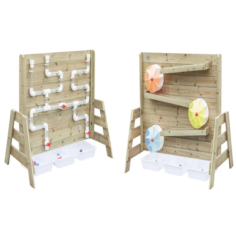 

Outdoor wooden sand toys play sand play water wall sink