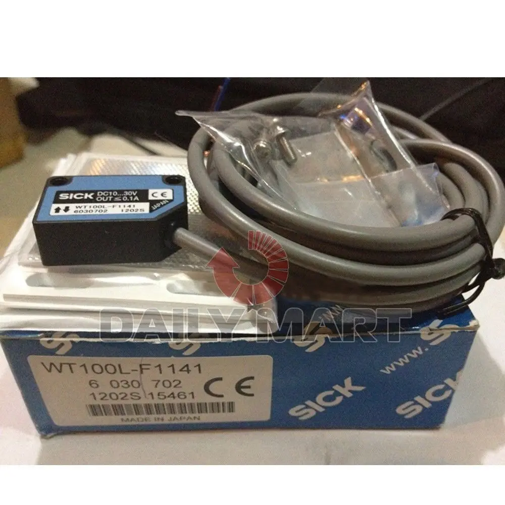 

SICK NEW WT100L-F1141 PLC LASER PHOTOELECTRIC SWITCH SENSOR