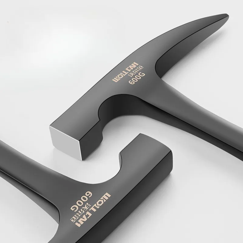 Professional High-carbon Steel Geological Hammer Industrial Grade Tool Rust-proof Non-slip Handle Geological Hammer Hand Tools