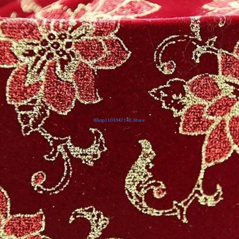 P88B Традиционные мусульманские шапки-лодочки с вышивкой, исламские шапочки для взрослых, подростков и детей