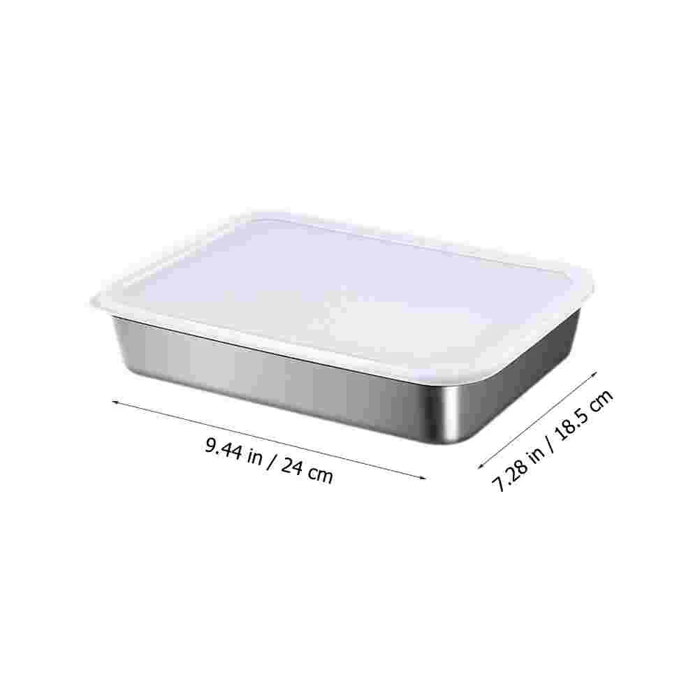 Dumpling Storage Box Container for Refrigerator Plastic Organizer Boxes Fridge Organizers Food Tray Freezer Holder