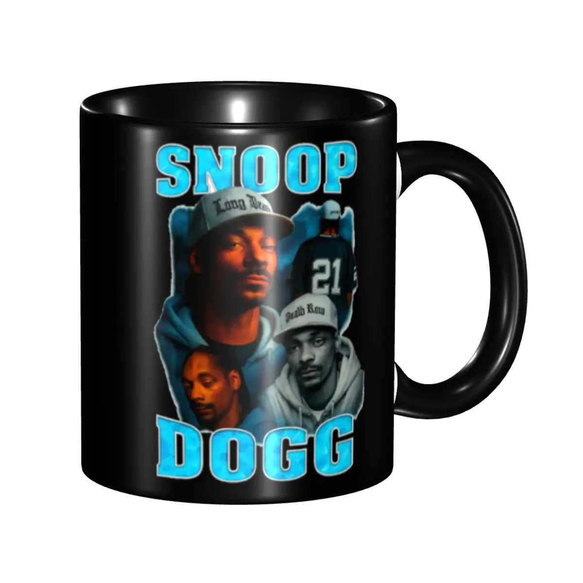 Snoop Dogg Music Rapper Coffee Mugs DIY Customized Ceramic Milk Tea Mug Cup