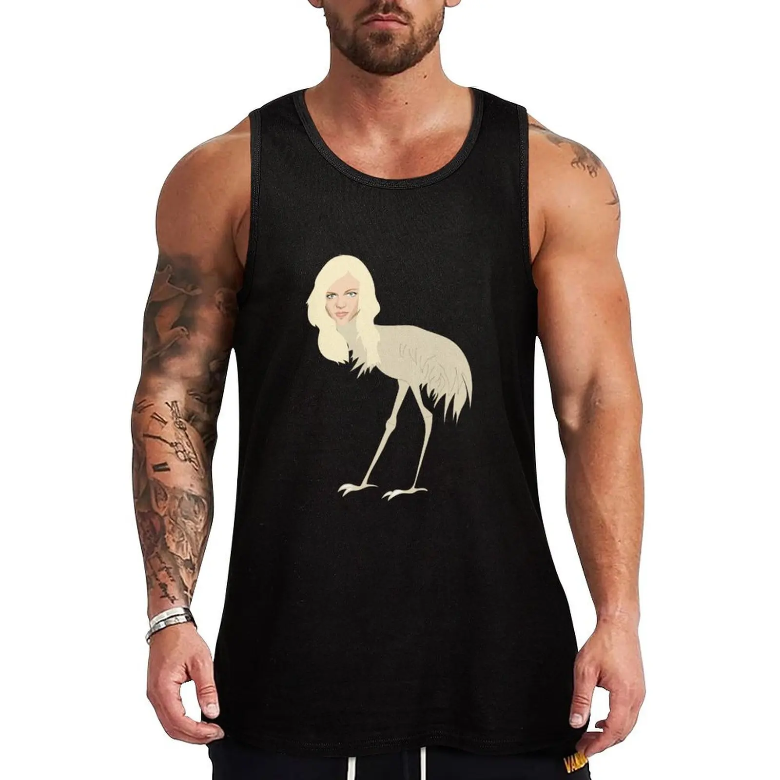 Dee Is A Bird Tank Top Funny Graphic Tank Top Humor Print Sleeveless