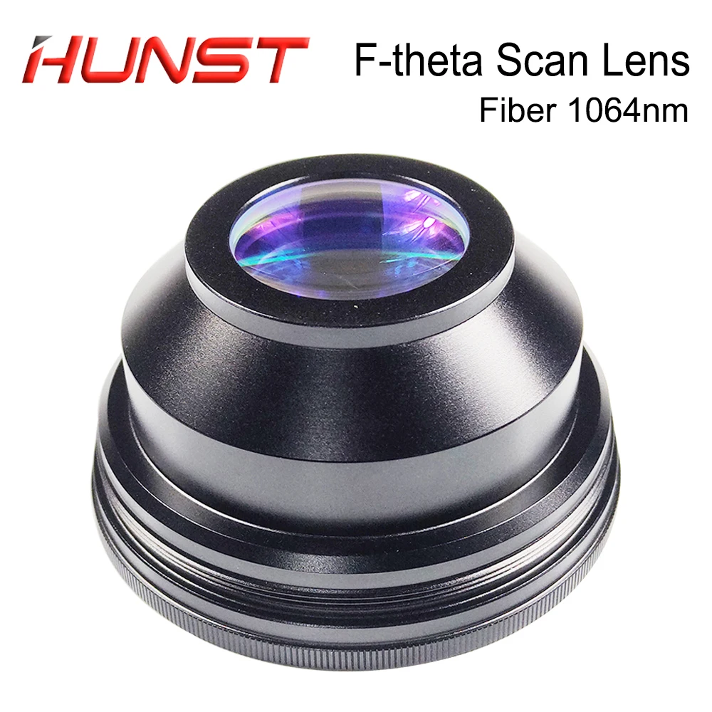 HUNST F-theta Scan Lens Mount M85x1 1064nm Field Lens 50-400mm F80-525mm do części zamiennych do maszyn do znakowania laserem światłowodowym YAG