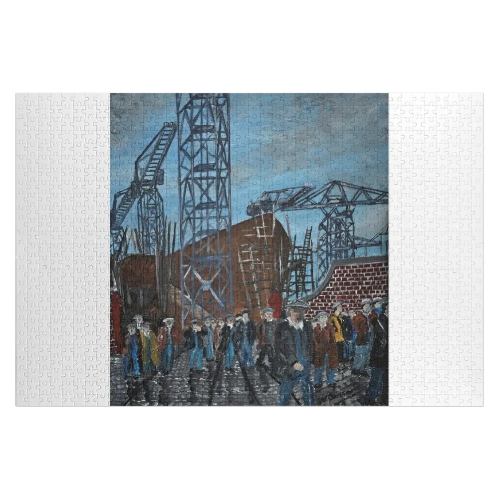 

Govan Shipyards, gates Jigsaw Puzzle Customized Picture Custom Wood Personalized Toys Puzzle