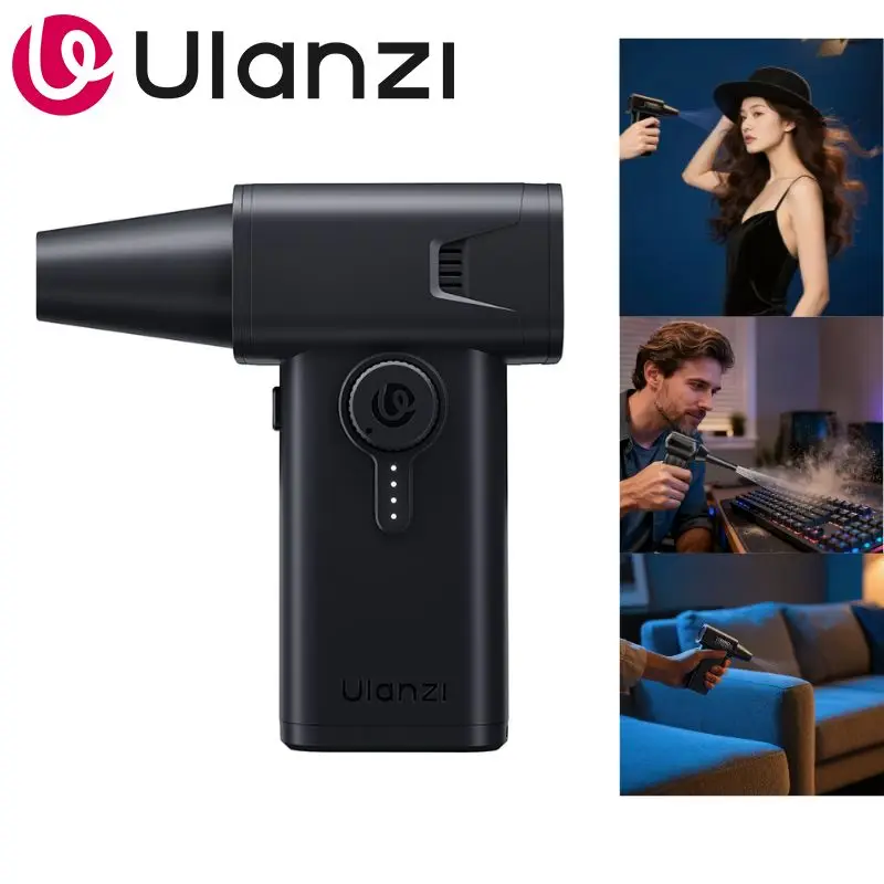 

Ulanzi AD02 STORM Электрический воздуходувка-пылесос II Super Power, беспроводной, с регулировкой скорости, перезаряжаемый, для ПК и клавиатуры