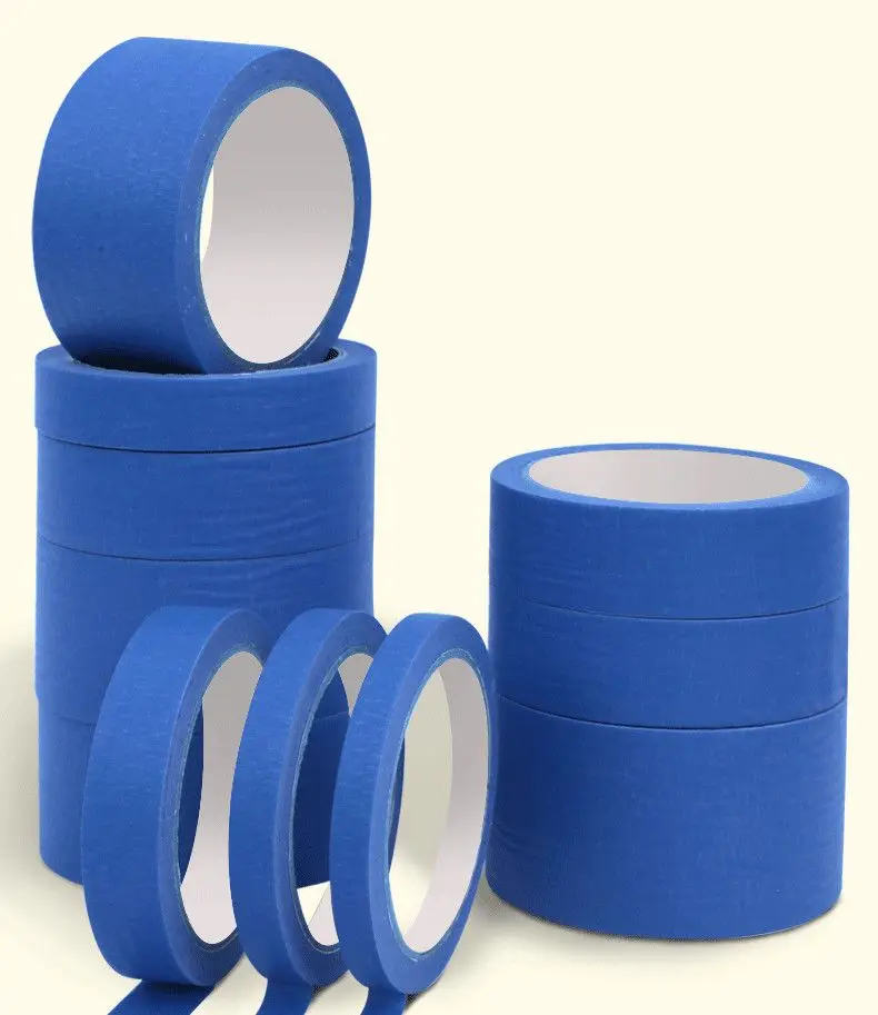 

1Roll blue Masking Tape Masking Easy Removal Paint Tape Security Wall Painting Crafts Art Construction Art Home 20M Tape