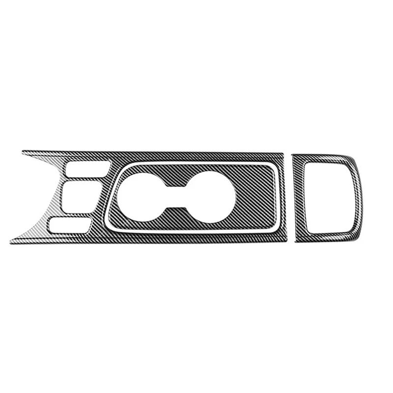 

B05C-1Set Car Center Console Water Cup Holder Decoration Cover Trim Sticker For Toyota Yaris Cross 2022 RHD