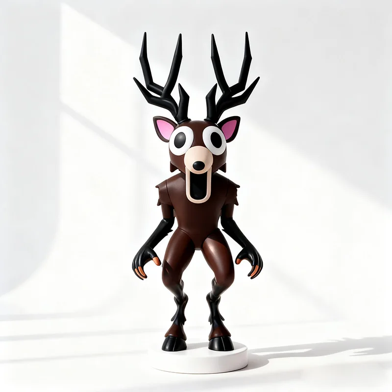 3D Printed 99 Nights In The Forest Deer Owl Goat Monster Figures Fantasy Horror Game Characters Model Desk Ornament Gifts