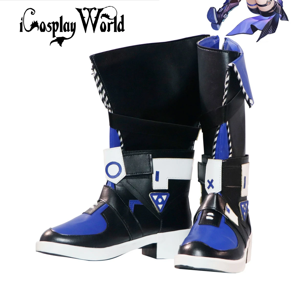 

Honkai Star Rail Silver Wolf Cosplay Boots Comic Anime Halloween Party Game Cosplay Shoes Prop