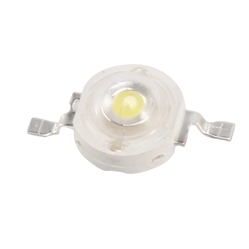 高出力LEDダイオードライトチップ,白色光,3V-300 V,1 W,3.4個