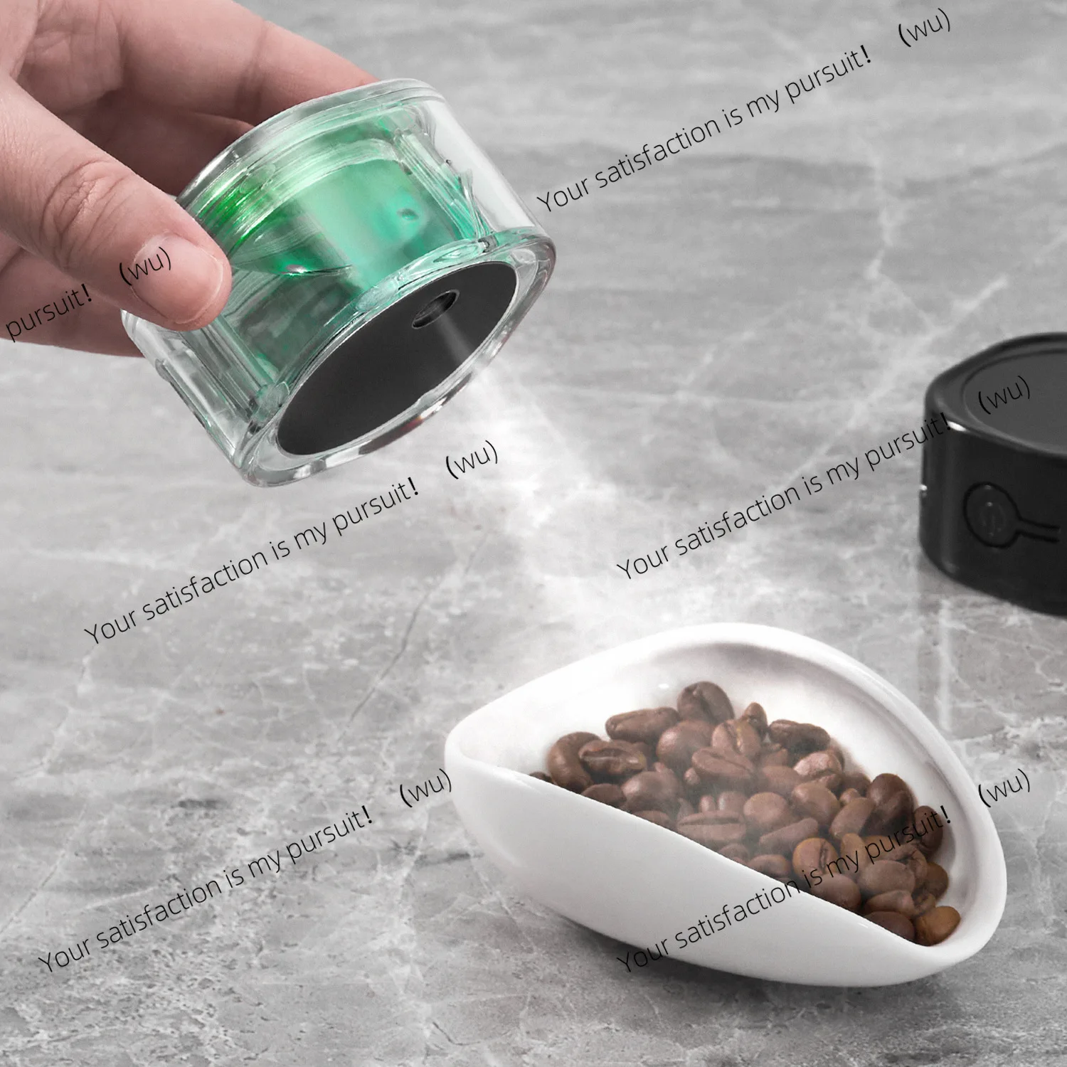 

Coffee Bean Sprayer Portable Electric Spray Bottle Multi-function Anti-static Grinder Anti-Flying Powder