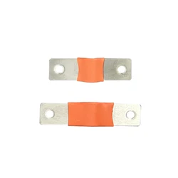 Flexible Battery Busbar Round Hole M6 74MM 56MM Distance Copper Busbar 200A 300A For 280AH 230AH LiFePO4 Li-ion 12V 24V 36V 48V