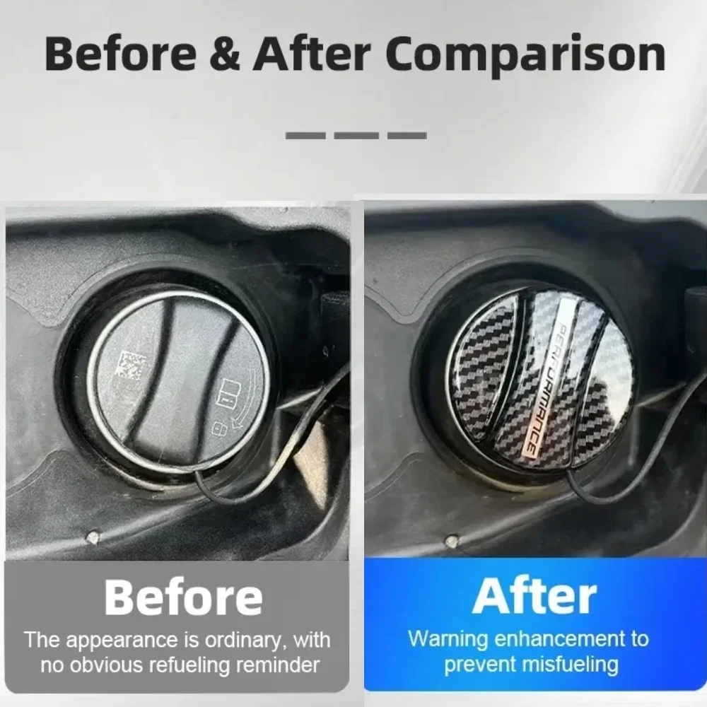 

3K Carbon Fiber Fuel Cap for BMW E30 E36 E39 E60 E70 E87 E90 E91 E92 F10 F20 G20 G30 X1 X3, durable & high-gloss ABSconstruction