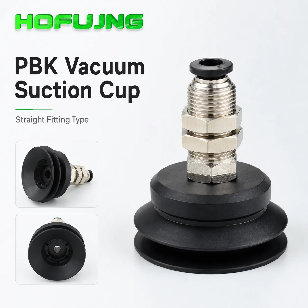INC Pneumatic Industry PBK Series - 06/08/10/15/25/35/40/50 Vacuum Suction Cup Fitting Bracket