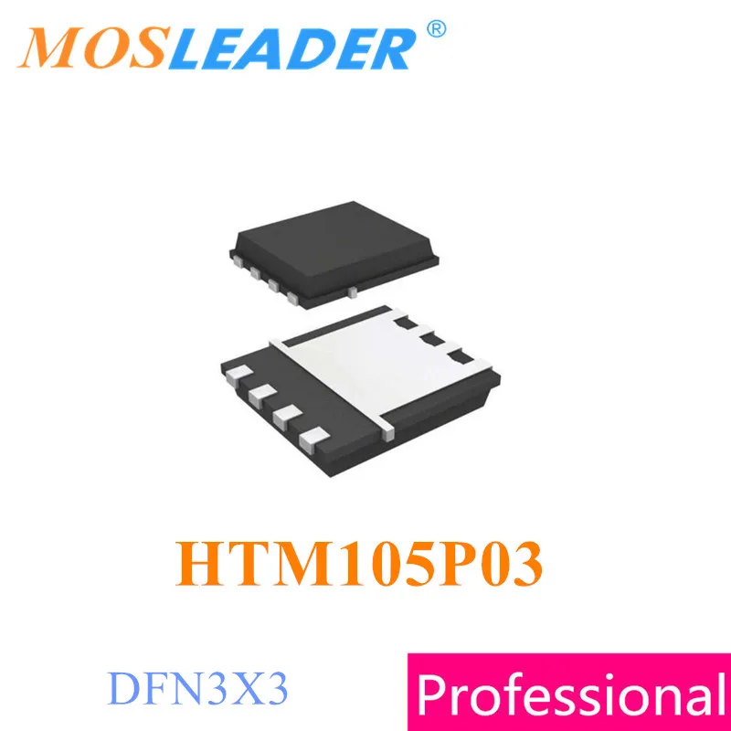 Mosleader HTM105P03 DFN3X3 100 шт. 500 шт. 1000 шт. P-канал 30 В 24 А китайские высококачественные МОП-транзисторы