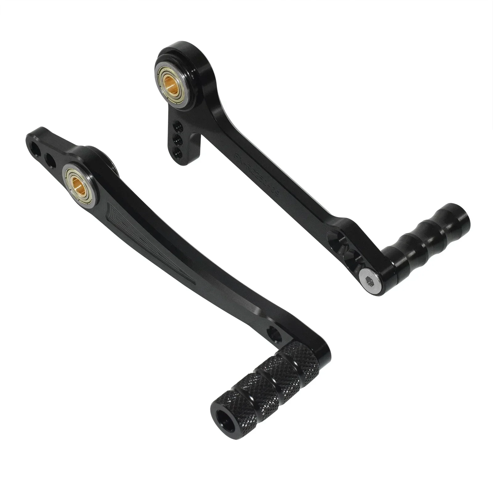 Pedale cambio leva cambio o freno regolabile con doppi cuscinetti regolabili CNC per moto con kit pedane per set posteriore aftermarket