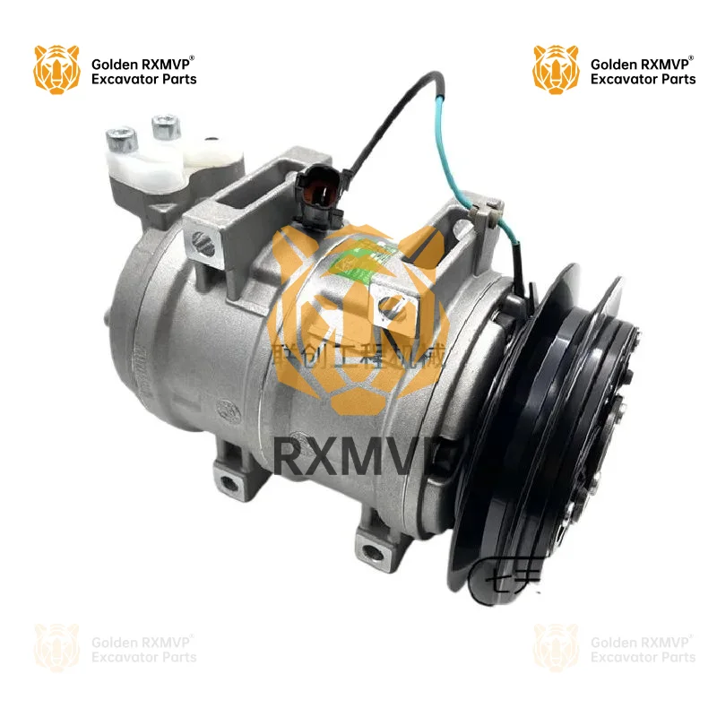 Hitachi ZAX200 210 240 250 330-3 Electronic Injection Air Conditioning Compressor Air Conditioning Pump Excavator Accessories