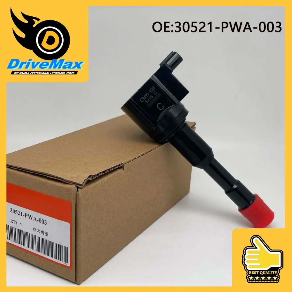 1-4-個-cm11-108-30521-pwa-003-点火コイルホンダシティシビック-7-8-vii-viii-ジャズフィット-2-3-iii-12-13-14
