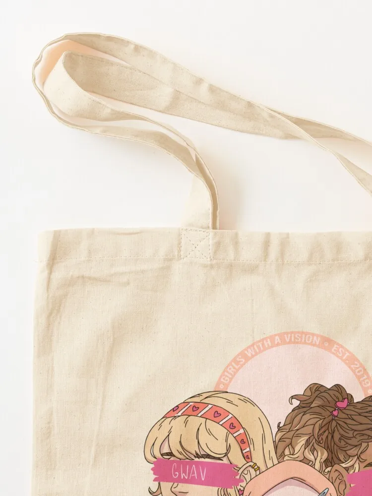GWAV صورة تمكين حمل حقيبة تخصيص حمل حقيبة المرأة المتسوق حقيبة تسوق قابلة لإعادة الاستخدام التسوق المحمولة