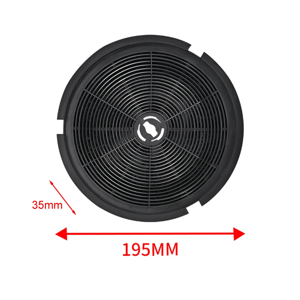 Charcoal Filter Range Hood Filter Easy Installation Tool-free Replacement Simple Filter Installation Process 230*20mm