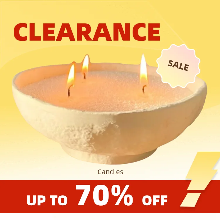 Clearance_Sand Candle With Wicks, Refillable Wax Sand, DIY Candle Sand For Candle Making, Home Decor, Wedding, Halloween, Christ