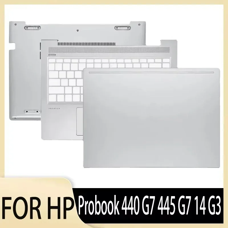 

New Original LCD Back Lid Cover Top Case for Probook 440 445 G7 Zhan 66 14 G3 Laptop Palmrest Bottom Shell Housing Silver