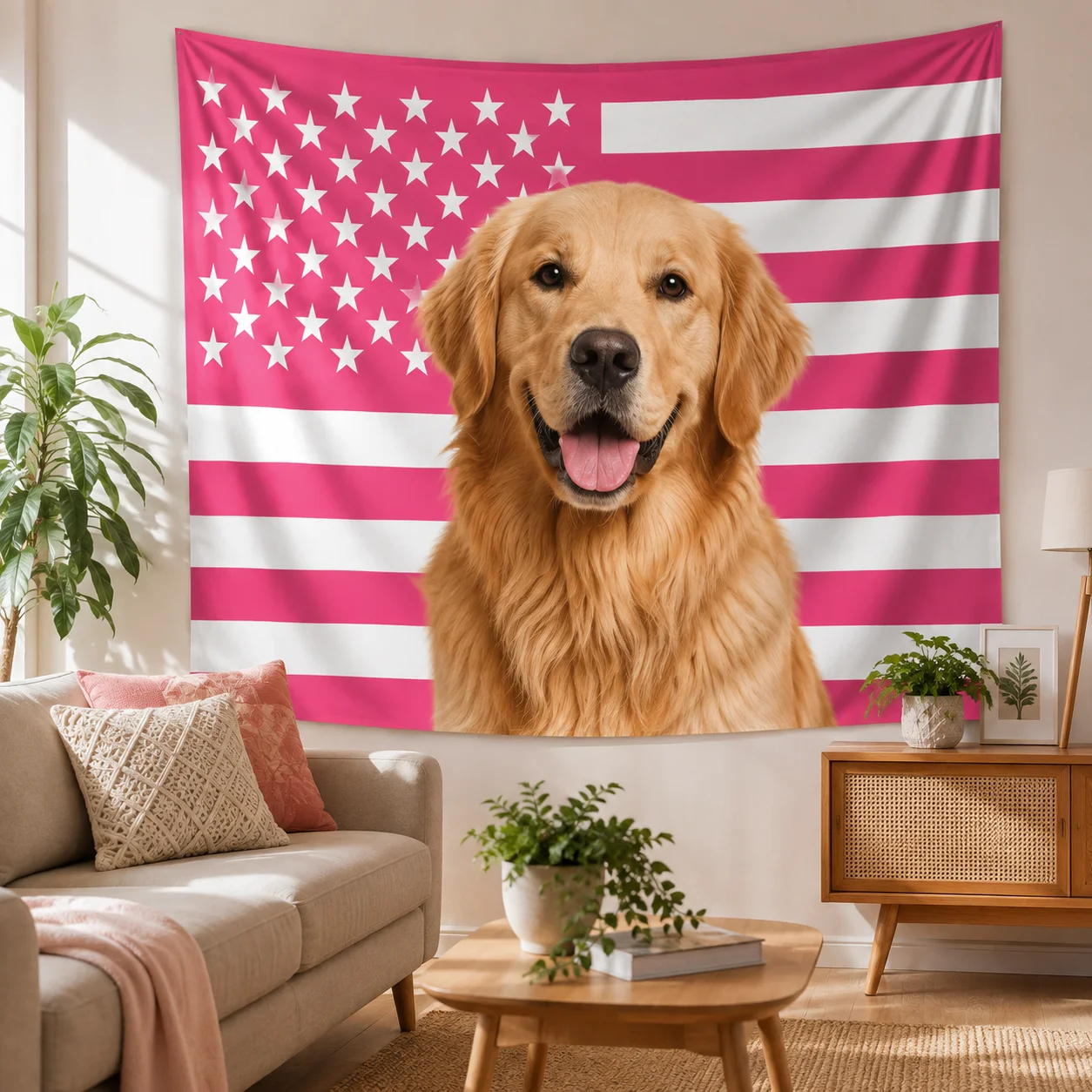 Personalized Tapestry Backdrop, Custom Spring Asia Fabric Background Cloth for Party Event Decoration Wall Hanging Home Decor