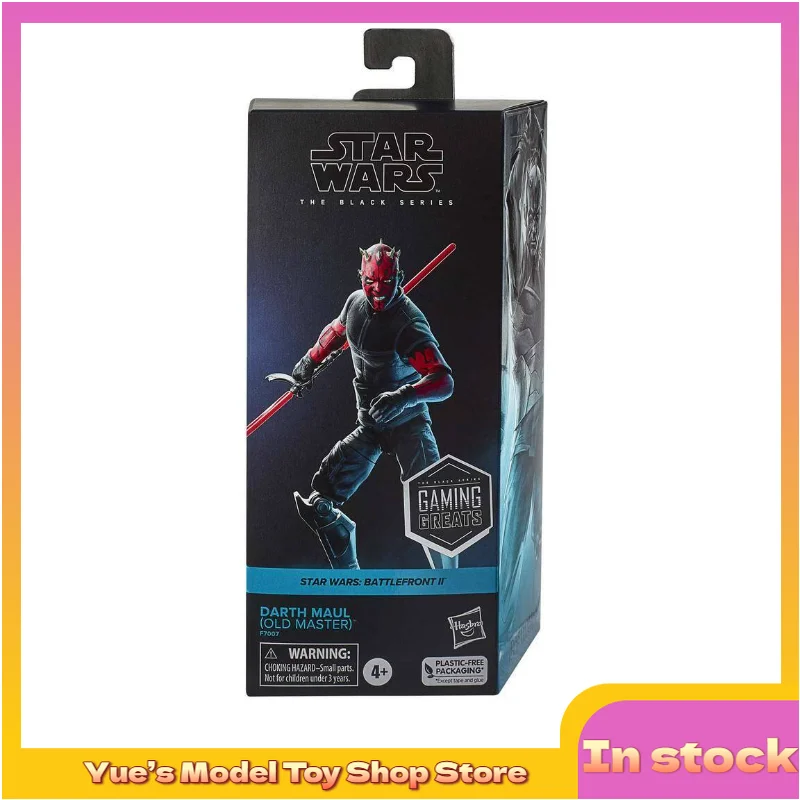 【disponibile】hasbro-star-wars-action-figure-da-6-pollici-battlefront-2-darth-maul-action-figure-modello-animato-giocattolo-da-collezione-regalo
