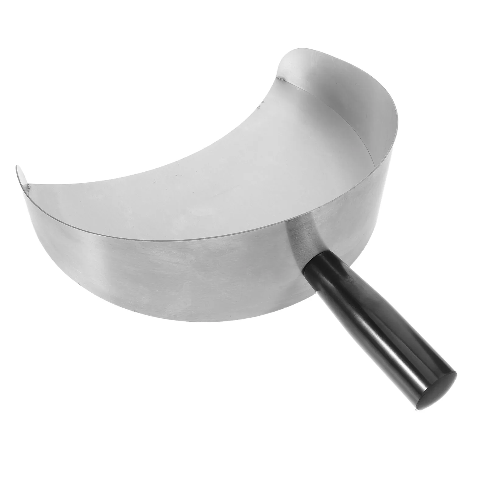 Stainless Steel Meat Catcher Pan for Shawarma Machine Long Handle Rotisserie Barbecue Shovel Tool Bbq Accessories Handheld