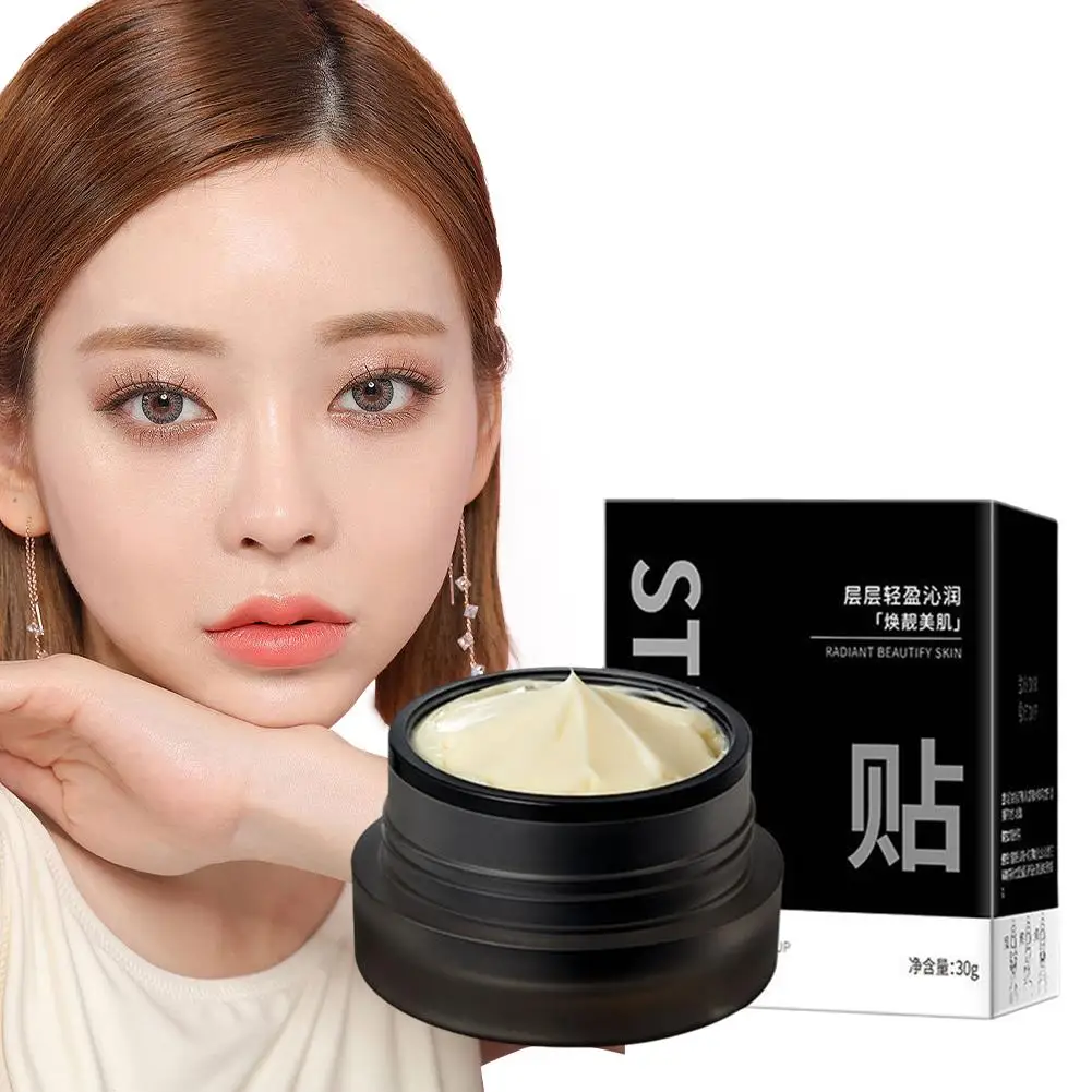 Natural Isolation Make-up Primer Brightening Skin Tone Cover Pore Powder Invisible Face Concealer Makeup Non-sticking Wrink N4U0