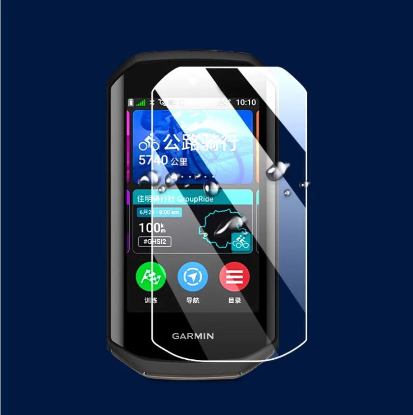 3pcs TPU Soft Clear Screen Protector Cover Protective Film For Garmin Edge 1050 Bike GPS Bicycle Cycling Computer Accessories