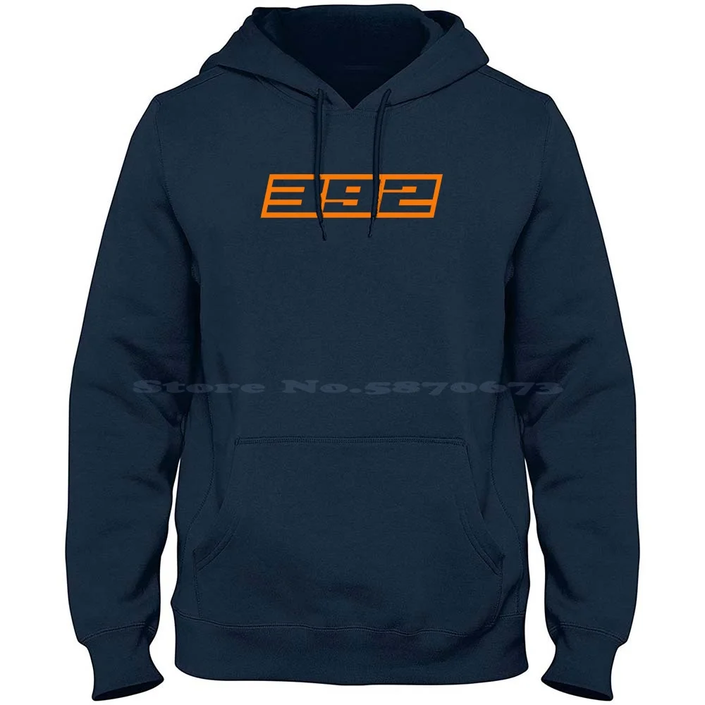 392-Orange 100% Cotton Hoodie Hemi 392 Challenger Charger Ram Srt8 Srt 8 Mopar