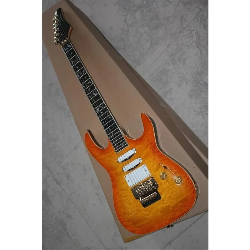 

STLF Weifang 6 String ST Tremolo Floyd Rose Quilt Maple Electric Guitar
