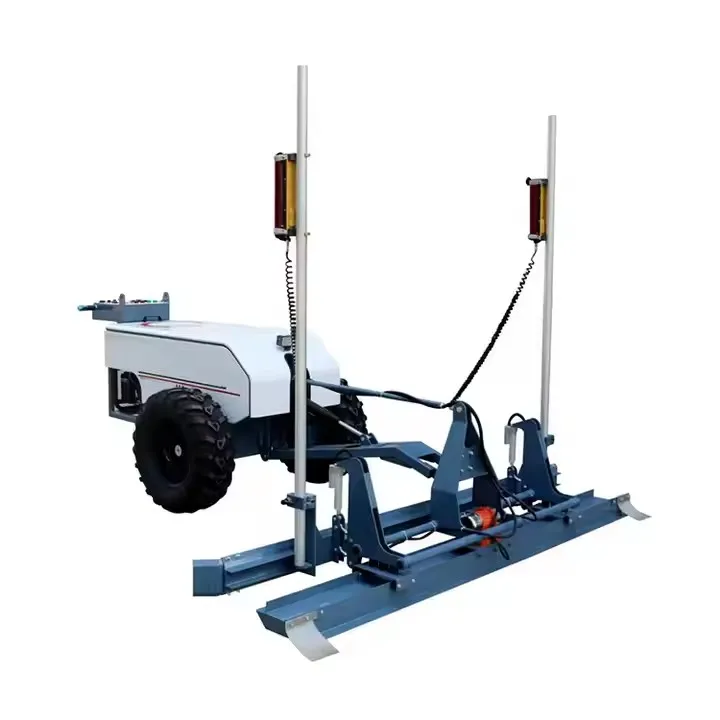 Small Walk Behind Screed Machine Lightweight Concrete Floor Leveling Smoothing Construction Tool view 4