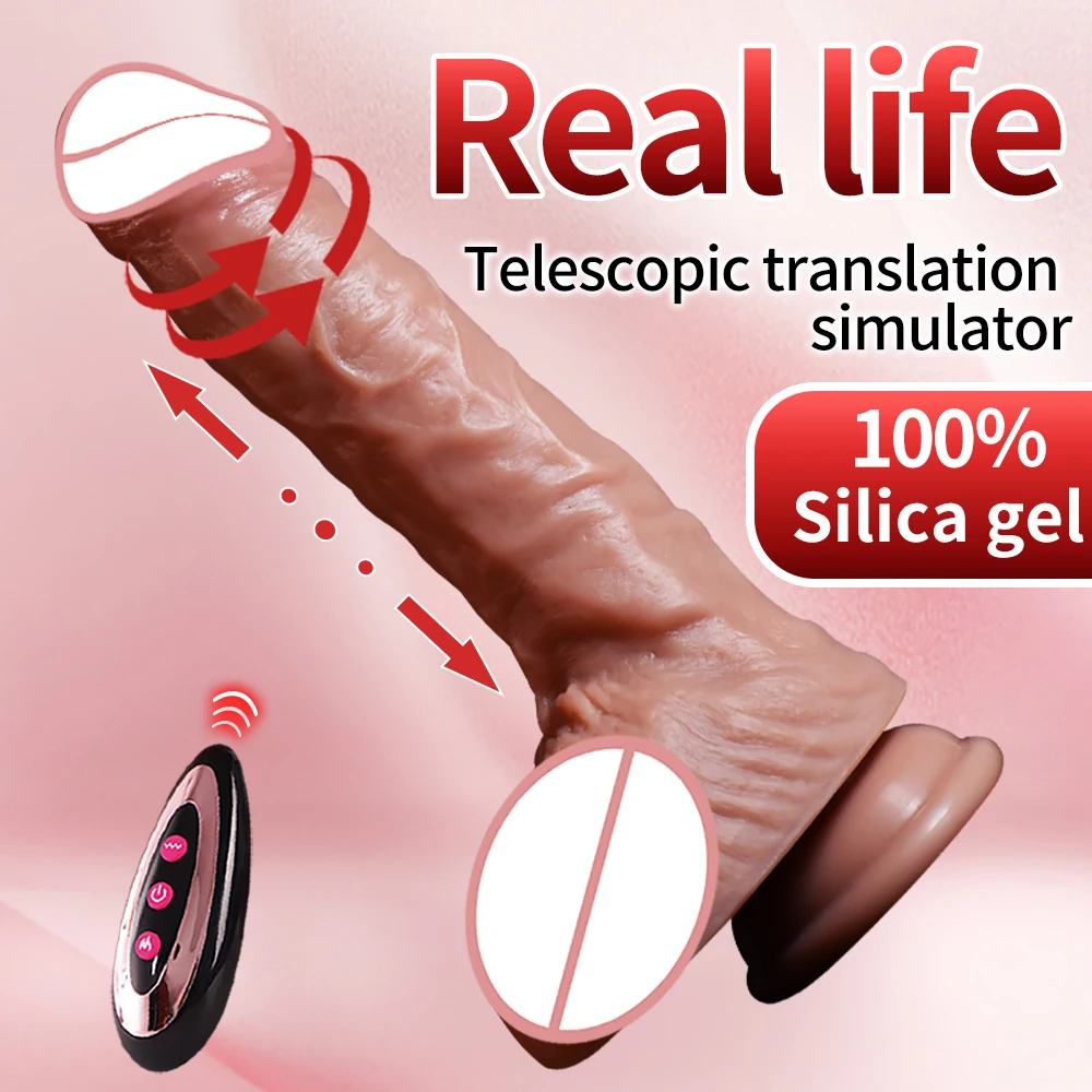 Adult Supplies Sex Dildo for Women Thick Penis Dick Skin Feeling Female Masturbation Strap-on Double-layer Soft Silicone Cock