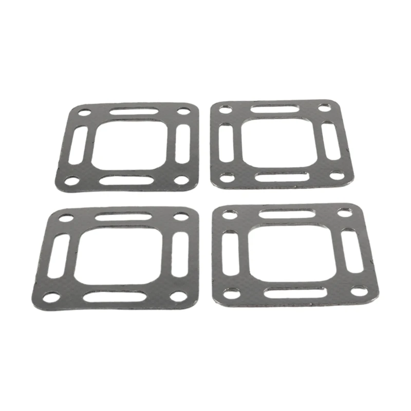 4pcs/set High Temperature Exhaust Elbow Gasket Automotive Exhaust System Repair Part 27-863726 Replacement Durable