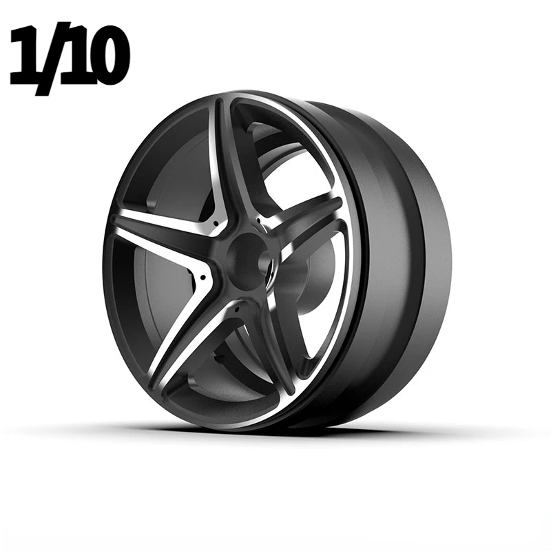 

2.2-inch Metal wheels for 1/10 RC Crawler Car Axial Scx10 90046 D90 Yikong Rgt Traxxas Trx4 Trx4m D12 upgrade accessories