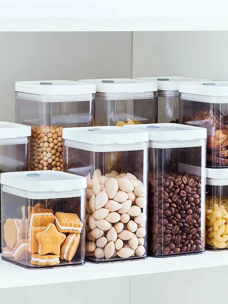 Food Storage Containers Kitchen Storage and Organization Bulk Container Hermetic Food Box Plastic Organizer Organizers Order