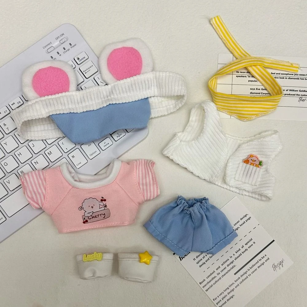 

Lolita 20cm Cotton Doll's Clothes Toy Accessories Dress Doll Lolita Dress Princess Dress Mini Cotton Doll Lolita Outfit Dress