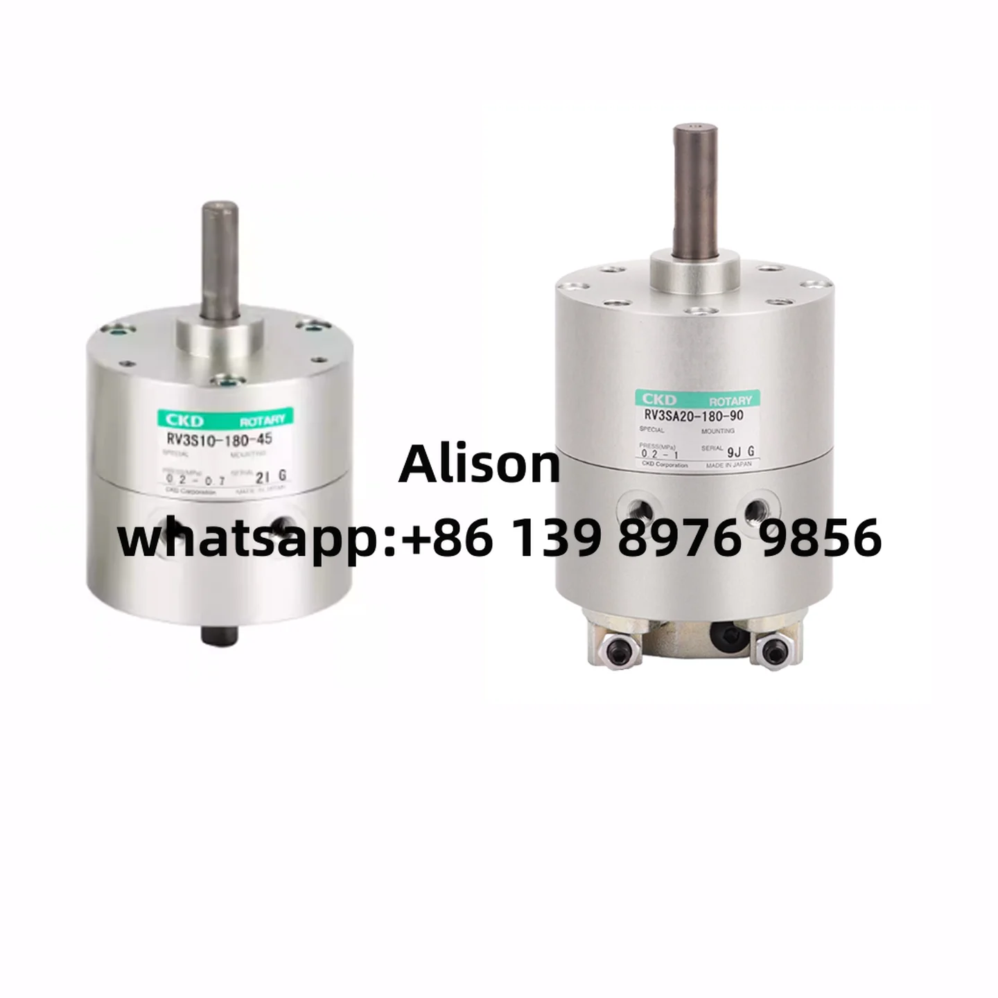 CKD Rotary cylinder RV3S20-90-90 RV3S20-90-45 RV3S20-180-90 RV3S20-180-45 RV3S20-270-45 RV3S10-90-45 RV3S10-90-90 RV3S10-180-90