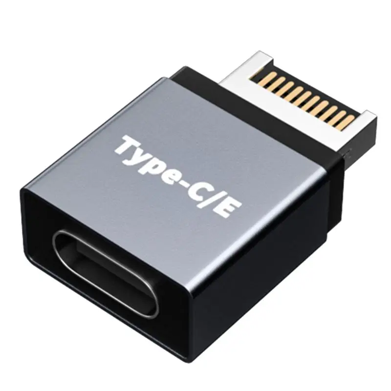AAAE USB 3.1 Type C Male To Type C/E Female Motherboard Expansion Cable Connector Computers Accessories