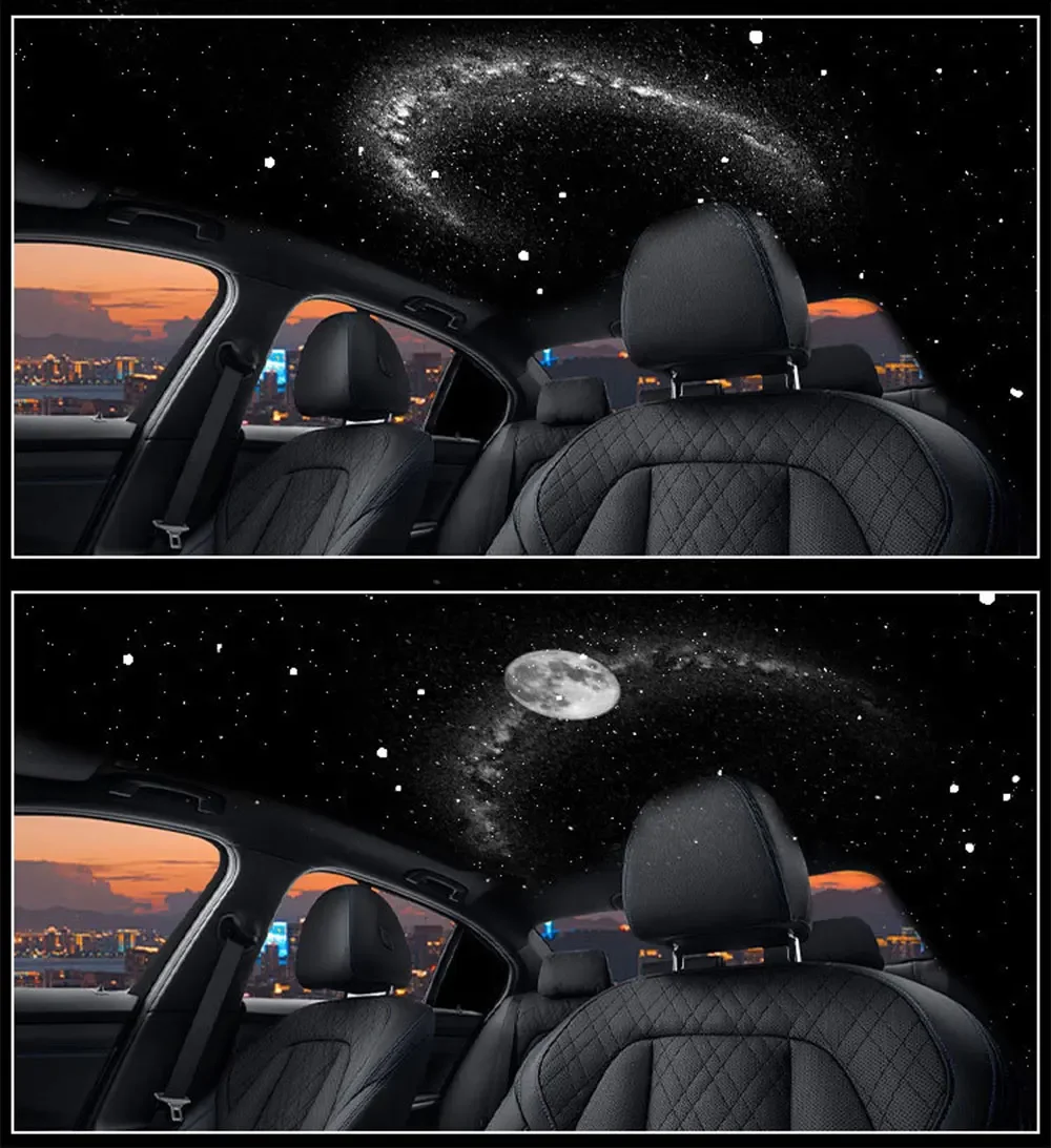 Auto-Innenraumbeleuchtung Dach-Sternenlicht USB LED Sternenhimmel-Projektor Dekoration Nacht-Party-Dekor Romantisches Saturn-Galaxie-Licht – Detail 13