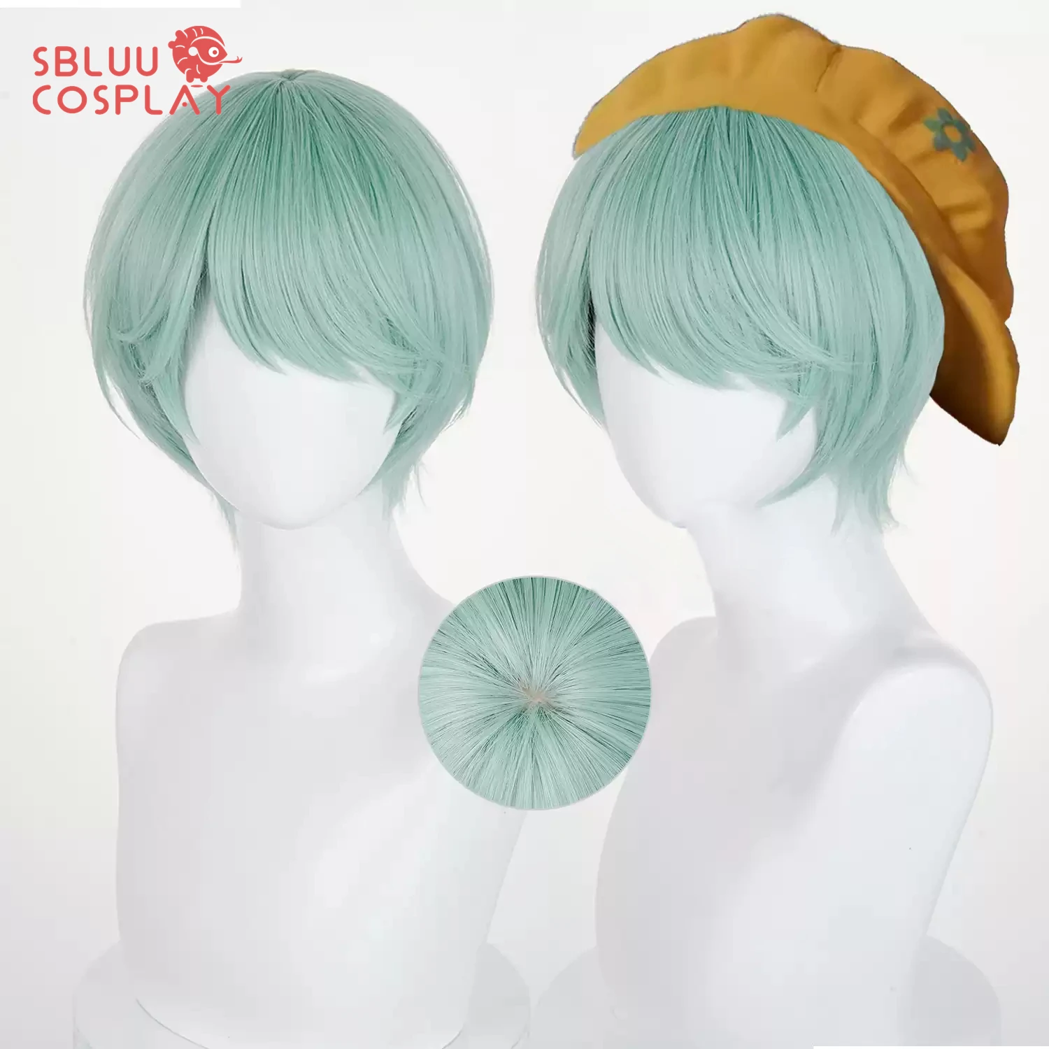 

SBluuCosplay Kpop Demon Saja Boys Baby Cosplay Wig Halloween Party Accessory Huntrix Hunters