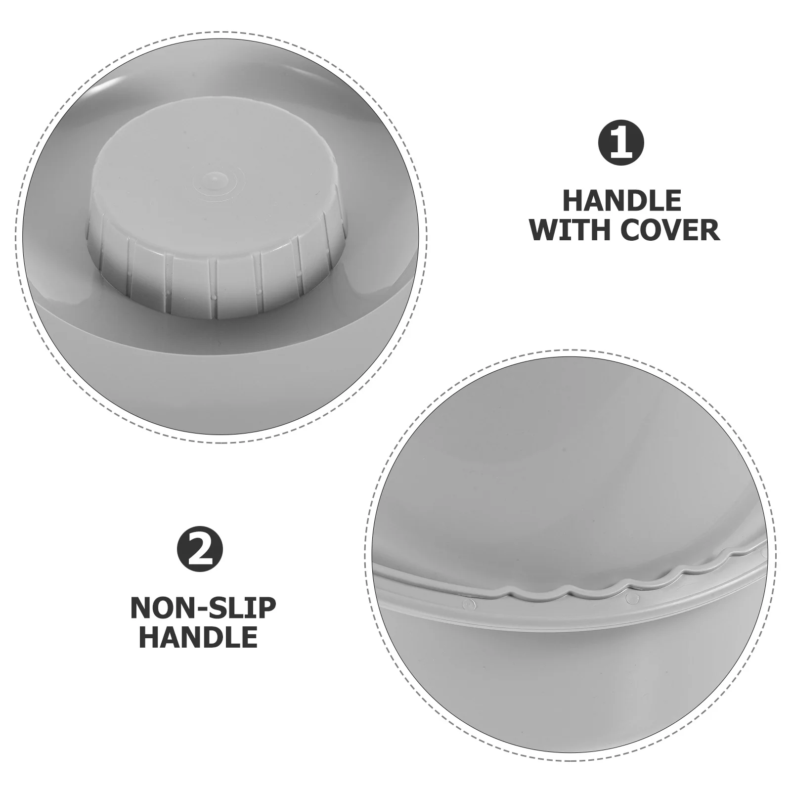 

Portable Toilet Chamber Pot With Lid Large Capacity Plastic Urine Bucket For Bedroom Elderly Adults Household Use Chamber